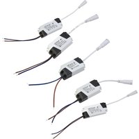 12-24V Drive Power DC LED Panel Driver 300mA Constant Current 3W 6W 12W 18W 24W DC LED Power Supply For LED Panel Light