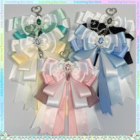 Double Layer Bow Pendant Versatile Ribbon Anime Itabag DIY Pendant Bag Lolita Two-Dimensions Itabag Jewelry Gift For Friends