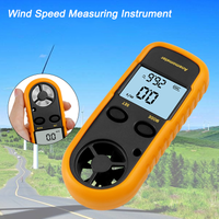 Digital Anemometer Pocket Smart Anemometer Air Wind Speed Scale Accurately Measure Wind Speed & Temperature Tool Equipment