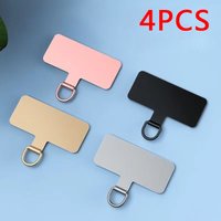 4/1 pcs Universal Metal Phone Xyun Lanyard Gasket Durable Ultra Thin Mobile Phone Sling Rope Card Clip Strap Hang Cord Tab