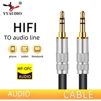 3.5mm Jack Audio Cable AUX Cable Jack Speaker Wire Male to Male Audio Aux Cable For Samsung Xiaomi iPhone Car Headphone Aux Cord