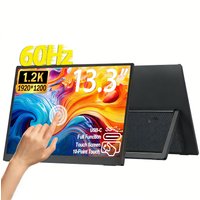 13.3 Inch Portable Touch Monitor 1920×1200 IPS 16:10 100% sRGB Second Monitor for Laptop Switch Gaming TV Box Extended Display