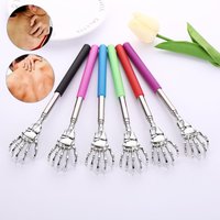 1pc Portable Back Massager, Extendable Stainless Steel, Telescopic Scratcher for Itch Relief & Relaxation, Compact Travel Tool