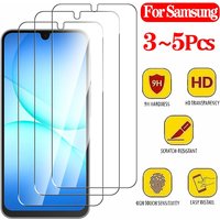 Tempered Glass For Samsung A16 A17 A18 A26 A27 A36 A37 A56 A57 Screen Protector Galaxy A55 A35 A15 A25 A24 Film A51 A52 A53 A54
