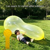 Large balloons. 32-inch latex balloons, oval-shaped balloons. More durable. Suitable for outdoor party entertainment.