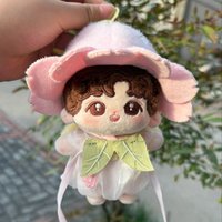 Pink Set 10/20cm Cotton Doll Clothes Cartoon Outfit Cotton Doll's Clothes Set Mini Cute 10/20cm Doll Clothes Kids Gift