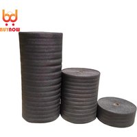 20/30/40CM Black EPE Pearl Cotton Roll 2mm Thick 20/30m Long Shock-Absorbing Foam Filled for Product Protectionor DIY decoration