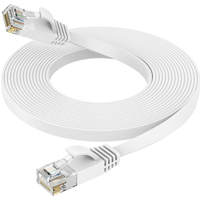 0.3m 0.5m 1m 5m 10m 20m 30m Cat6 Gigabit Broadband Router network cable Cat6 flat network cable for Laptop Router PC Router PS5