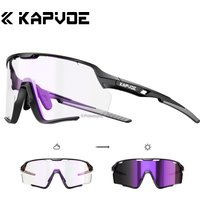 AliExpress kapvoe Kapvoe Photochromic Cycling Glasses Sunglasses for Men Silver Lens Multi Color Women Bike Outdoor Eyewear Riding Driving Running