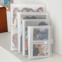 3/4/5/6/7 Inch 80/160 Slots Transparent Photo Album Idol Photocard Holder Collect Book Creative Photo Albums Picture Card Holder