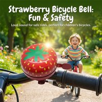 Cartoon Bell for Kids Bike Mountain Bike Accessory with Alloy Material and Universal Fit