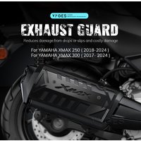 Motorcycle Accessories Exhaust Guard Exhaust Protector Scald Proof Lid Exhaust Cover For YAMAHA XMAX 300 X-MAX 300 250 2017-2024