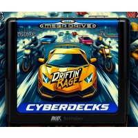 Driftin' Rage MD 16Bit Game Card For Mega Drive Game Console