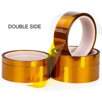 Ruban adhésif double face en polyimide, haute température, degré de chaleur, ruban Kapton, épaisseur 0.1mm, 10m