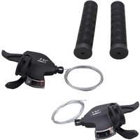 ZUKKA Bike Shifter Bicycle Accessories Lever 18 21 24 Speeds 3X6 3x7 3X8 Thumb Gear Shift Lever For Mountain Bicycle