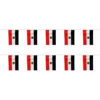 SKY FLAG Egypt bunting flags 14x21cm 20pcs/lot Egypt String flags Pennant Banner Festival Party Holiday for decoration