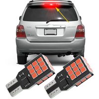 2Pcs For Toyota Highlander 1st Gen 2000-2007 LED Third 3rd High Mount Brake Stop Light Bulbs Canbus