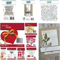 Dan/ Mw My Heart. Merged Ring Round Box Accessories June 2026 New Metal Cutting Dies for DIY Handmade Scrapbook Calendar Diary