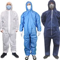 Disposable Sanitary Isolation Protection Jump Suit Work Safety Clothing Breathable Dustproof Sparying Paint Labour Overall Suit