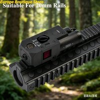 WADSN CQBL CNC IR Aiming Laser Indicator M300 Bright Flashlight Dual Function Button Scout Hunting AR Airsoft Accessories