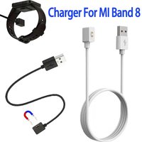 Charging Cable for Xiaomi Mi Band 10/9/8/9Pro/8Pro/8Active/Redmi Band 2 Durable Replacement Charger Magnetic USB Charging Cable