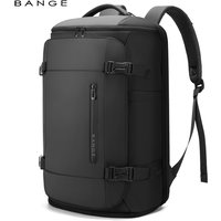 BANGE Multi New Men Backpack Sports Travel Business Large Capacity Dry and Wet Separation Outdoor Hiking with Shoe Compartments