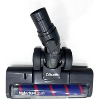 New FS001 Black Professional Cleaning Motorized Head for Dibea D18 Vacuum Cleaner Replacement Accessories