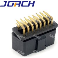 12V 24V J1962 90 Degree Right Angle Pins OBD II OBD 2 OBD2 Male Connector with gold plated pins