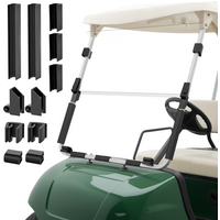 Clear/Tinted Fold Down Golf Cart Windshield for Yamaha G14 G16 G19(1995-2003) Models Gas or Electric Golf Cart
