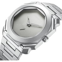 New Luxury Men's Watch Stainless Steel Strap Unique Octagonal Dial Waterproof Quartz Wristwatches Clock Relogio Masculino Gifts