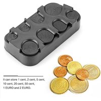 Plastic Coin Collection Purse Wallet Organizer Holder Mini Euro Dispenser For Bus Taxi Car Changer Coin Dispenser Case