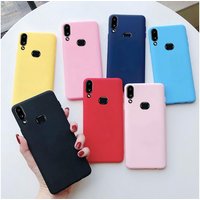 Silicone Case For Samsung galaxy A10s A20 A20S A20E A30 A30S A40 Soft Shockproof Cover A10 A20 A30 s Case