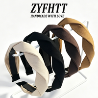 1/2/3/5pcs Retro wide edge Twist Headband for Women Elegant Wash Face Hair Band Fashion Girl hair hoop Hair Accessories