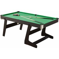 Affordable 6ft Multifunctional Foldable American Pool Table with Folding Legs for Kids