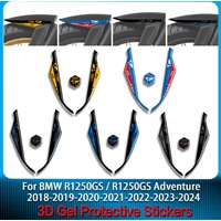 Motorcycle 3D Gel Fender Protector Decal For BMW R1250GS / R 1250 GS Adventure Trophy 2018 2019 2020 2021 2022 2023 GS Sticker