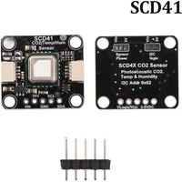 SCD41 Gas Sensor Module Detects CO2 Carbon Dioxide Temperature and Humidity Sensor I2C Communication SCD40 Gas Sensor Module