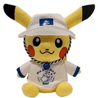 Kawaii Tokyo Bay Pikachu Stuffed Toys Cartoon&Cute Pikachu Plush Dolls Throw Pillow Birthday Gift for Kids Friends Boys
