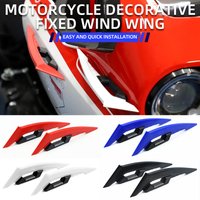 1Pair Universal Motorcycle Winglet Aerodynamic Spoiler Motorcycle Car Decorative Exterior Styling Modified Accessories