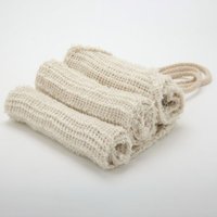 Durable Japanese Style Natural Sisal Bath Towel Rapid Foaming Double-sided Back Scrubber Towel Lengthened Exfoliating Towel SPA