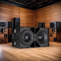 2024 Professional Audio Subwoofers 9007 Speakers Active Passive Dual 21 Inch 3000W Powered