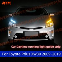 Daytime Running Light Guide Strip For Toyota Prius XW30 09-19Auto LED DRL Daytime Running light Flexible Decorative Ambient Lamp