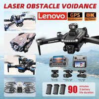 Lenovo Drone With screen RC 8K Professional HD Aerial Photography GPS Laser obstacle avoidance Three-axis gimbal Aircraft