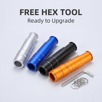 Bicycle Stem Booster Durable MTB MountainAluminum Alloy Adjustable Bike Stem Extend Bike Handlebar 135mm Bike Accessorie