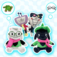 New Deltaruning Plush Toys Cute Ralsei Cartoon Anime Movie Plush Doll Tenna Peripheral Plushie Birthday Gift
