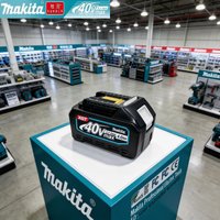 Makita Authentic 18V 6.0Ah/40V 4.0Ah Battery BL1845B BL1815B Stable for Saw Blower Trimmer Gardening Tools Lithium Battery