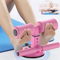 Gym Equipment Exercised Abdomen Arms Stomach Thighs LegsThin Fitness Suction Cup Type Sit Up Bar Self-Suction abs machine