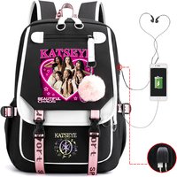 New Kpop Katseye Backpack Kids Boy Girl School Bag Cute Bag Women Men Travel Bag Laptop Bag Daily Bag Girl Group Backpack