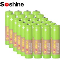 Soshine AAA 1100mWh 1.5V li ion Rechargeable Battery 1.5v Aaa Lithium Li-ion Batteries for 1.5V 3A 2A Smart Batteries Charger
