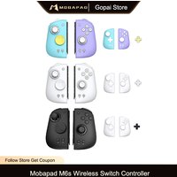 MOBAPAD M6s Gemini Bluetooth Wireless Game Controller with Sensing Joystick Gamepad for Nintendo Switch / Switch OLED