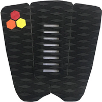 Surfboard Traction Pad Colorful Deck Grip Surf Sup Board Eva Foam Diamond Non-Slip Strong Glue Trimmable 3 Piece/Set Foot Tail